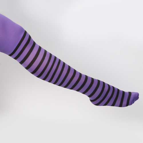 Child striped tights