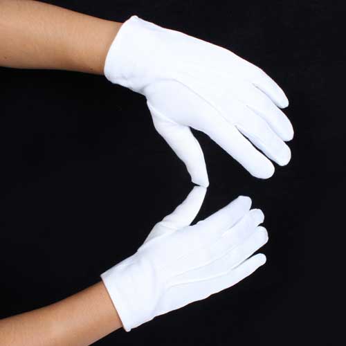 Guantes de algodón
