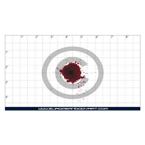 Esténcil Gunshot Hole