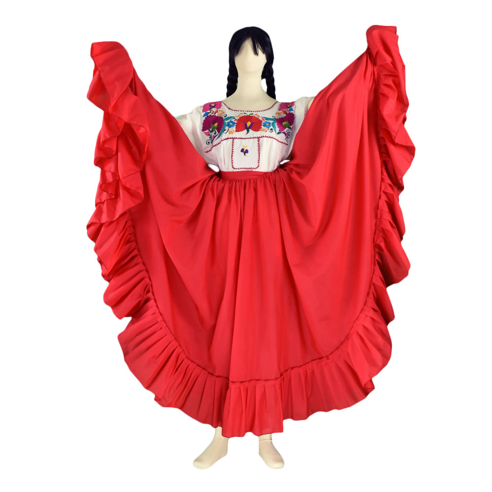 Falda de ensayo doble