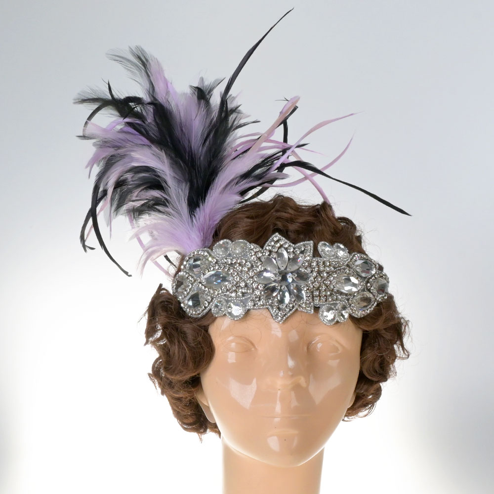 Tocado 20's Plumas de Fantasía