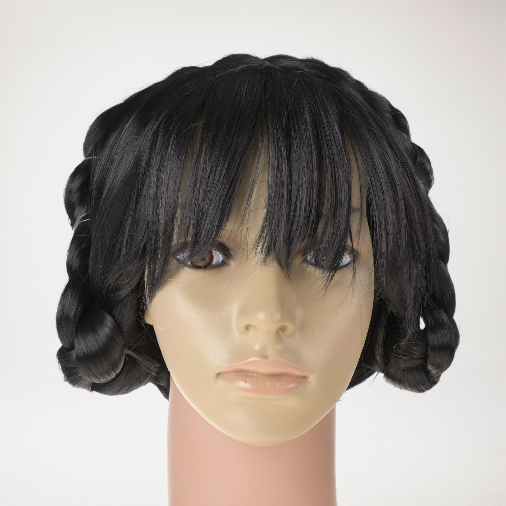 Peluca Merlina Mod. Corona de Trenzas