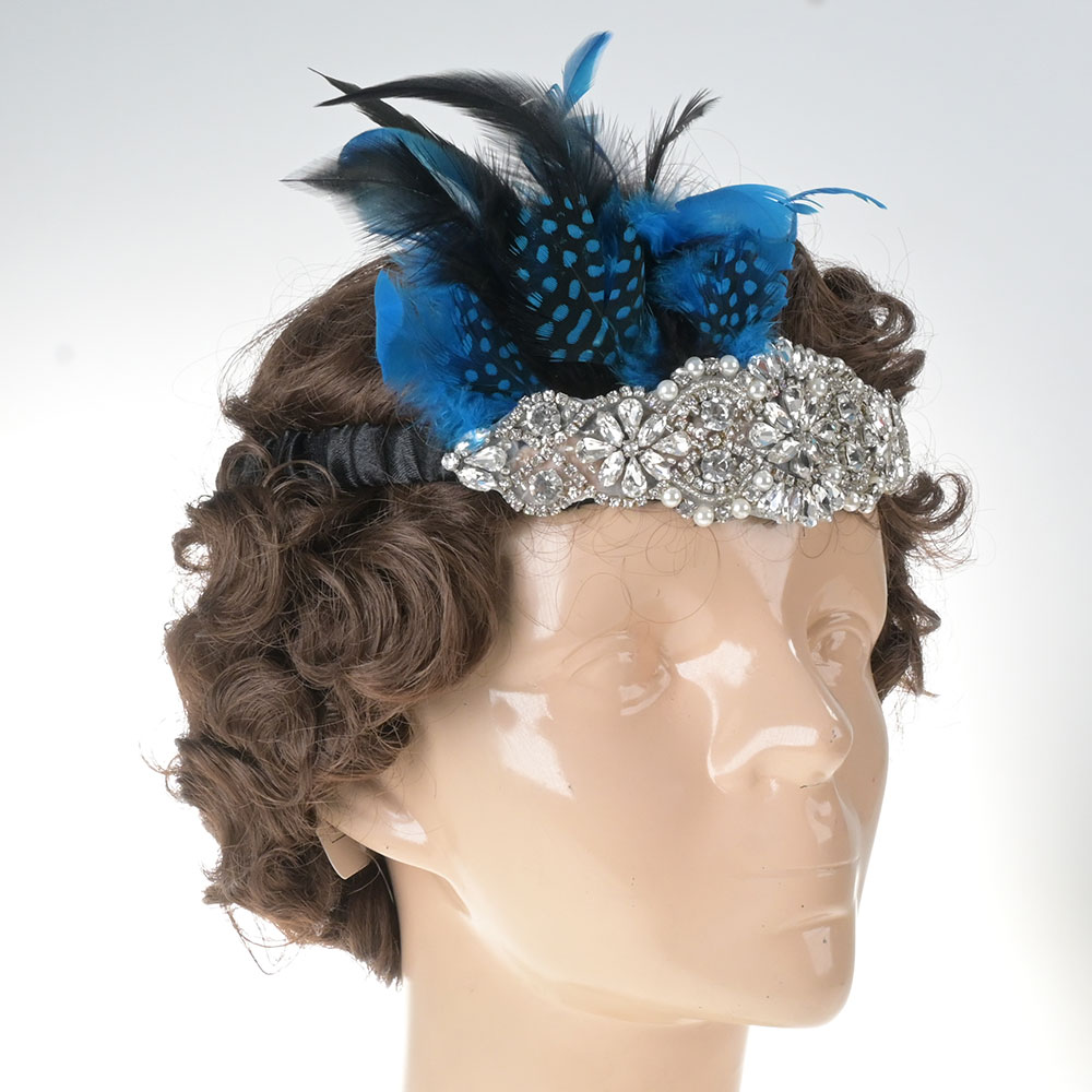 Tocado 20's Pluma de Guinea