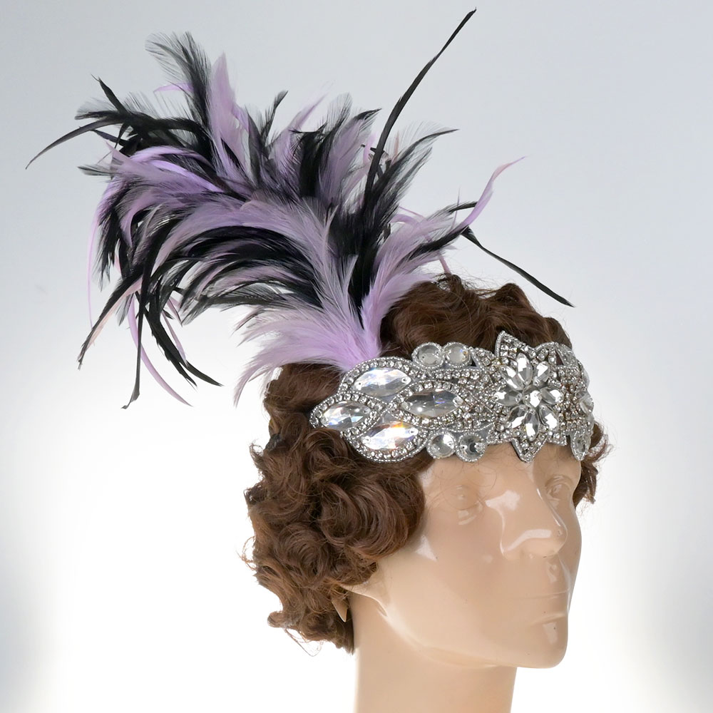 Tocado 20's Plumas de Fantasía