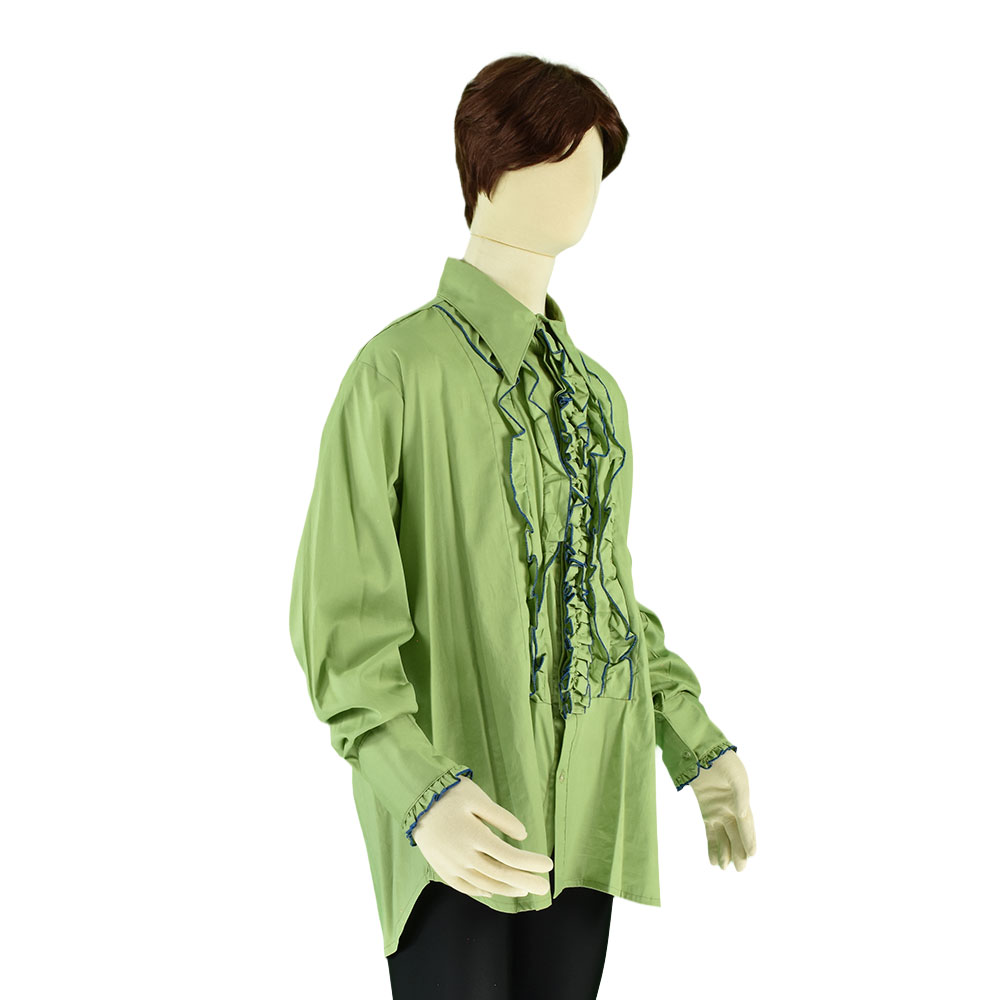 Camisa de los 70's con escarola